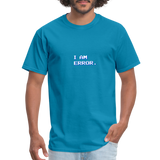 I am error. - Zelda - Men's T-Shirt - turquoise