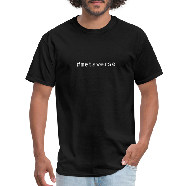 #metaverse - Hashtag - Men's T-Shirt - black