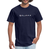 Crypto - Solana Friends - Unisex Classic T-Shirt - navy