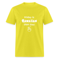 Hawaiian Shirt Day - yellow