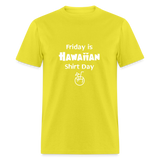 Hawaiian Shirt Day - yellow