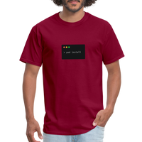 CocoaPod pod install - Programming - Men's T-Shirt - burgundy