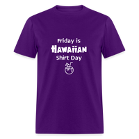 Hawaiian Shirt Day - purple