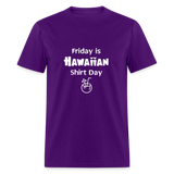 Hawaiian Shirt Day - purple