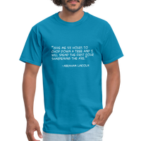 Give me six hours - Quote - Men's T-Shirt - turquoise