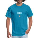 Grumble, Grumble. - Zelda - Men's T-Shirt - turquoise