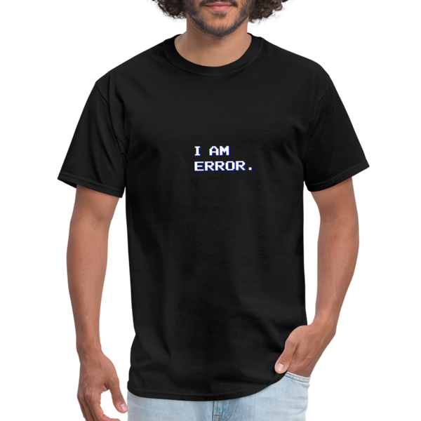 I am error. - Zelda - Men's T-Shirt - black