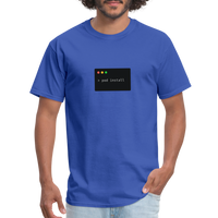 CocoaPod pod install - Programming - Men's T-Shirt - royal blue