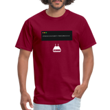 Modem init string - Programming - Men's T-Shirt - burgundy