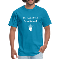 Scenario 4 - Rick and Morty - Men's T-Shirt - turquoise