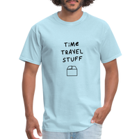 Time Travel Stuff - Rick and Morty - Men's T-Shirt - powder blue