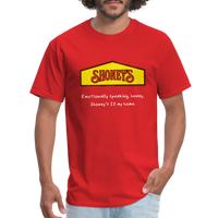 Shoney's is my home - Rick and Morty - Men's T-Shirt - red