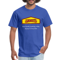 Shoney's is my home - Rick and Morty - Men's T-Shirt - royal blue
