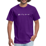 Crypto - Bitcoin Friends - Unisex Classic T-Shirt - purple